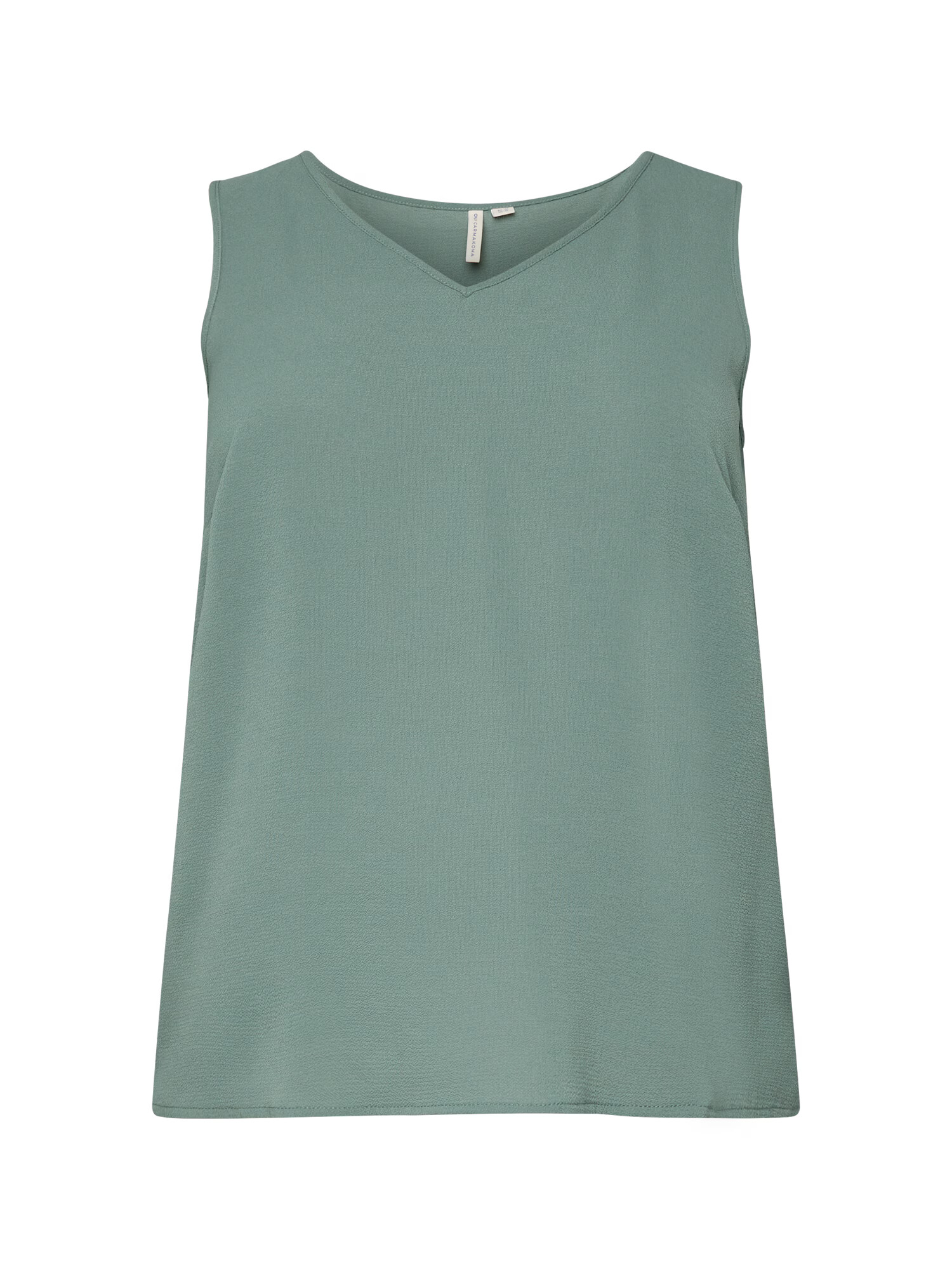 ONLY Carmakoma Top 'LUXMIE' verde pastel - Pled.ro