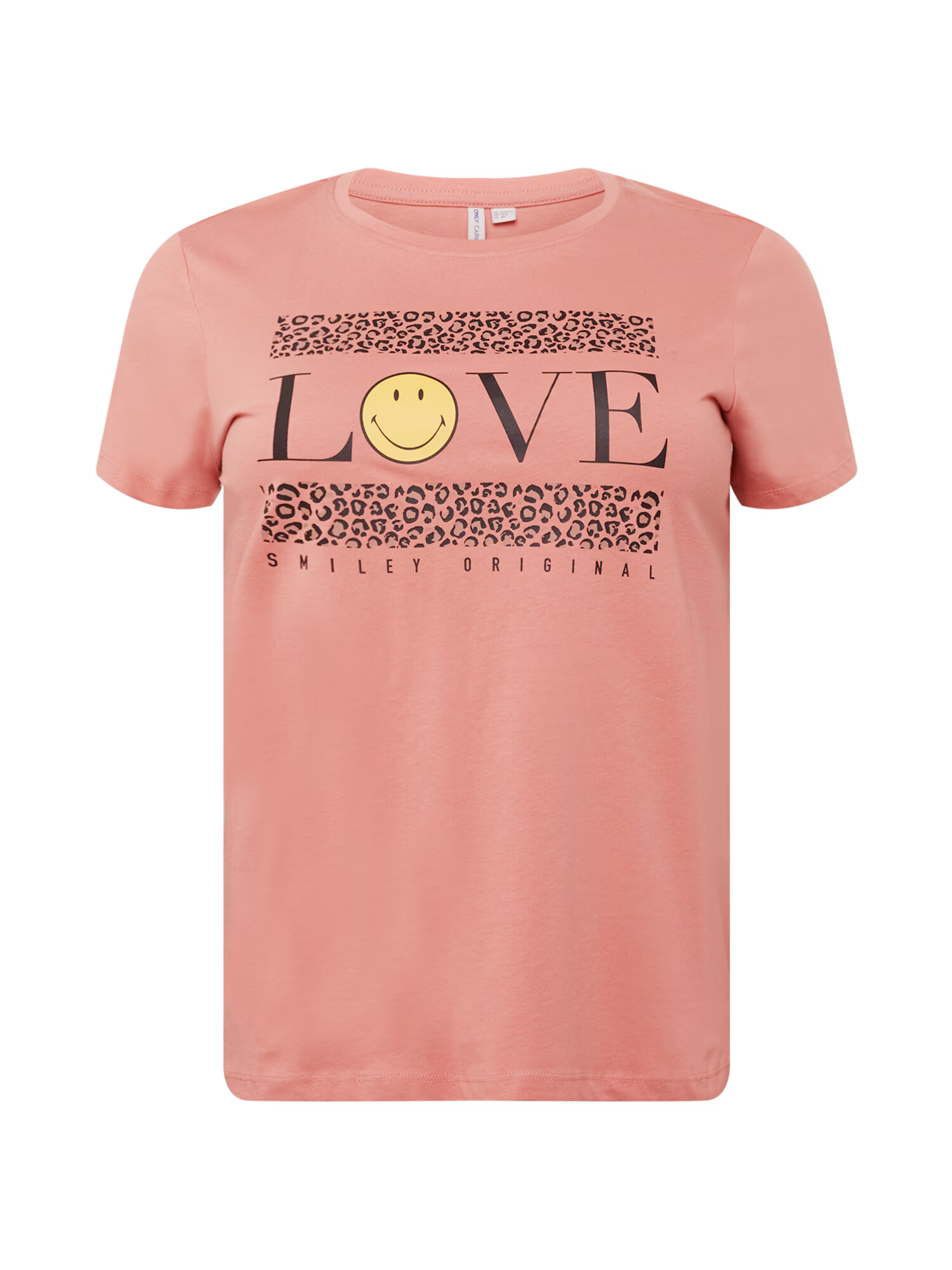 ONLY Carmakoma Tricou 'CARSMILEY' portocaliu pastel - Pled.ro