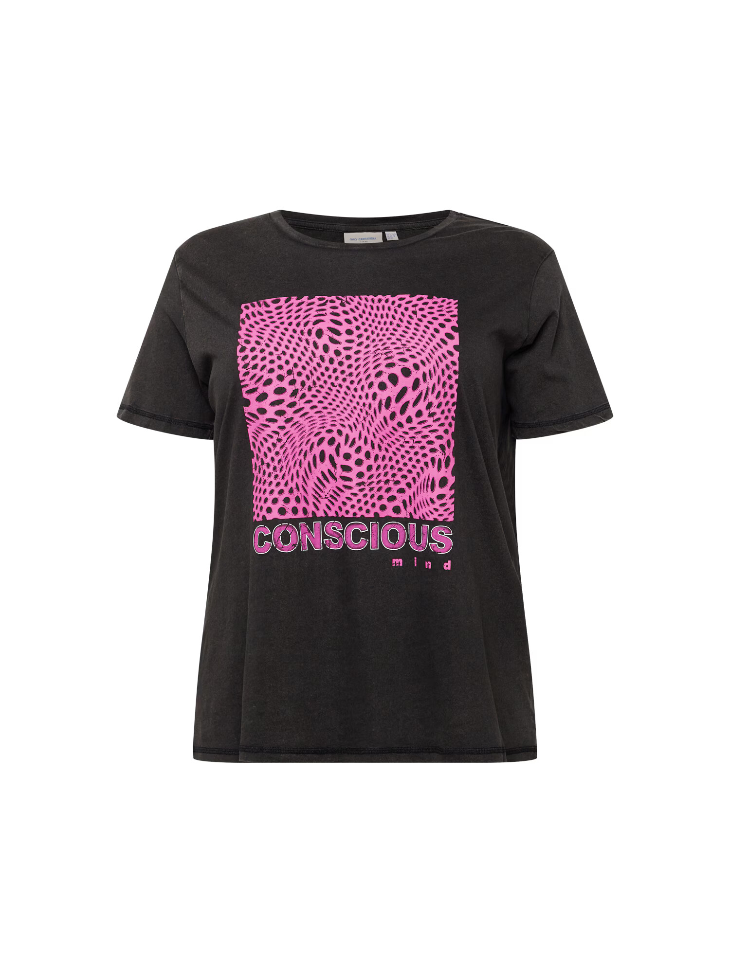 ONLY Carmakoma Tricou 'MIKO' mov orhidee / negru - Pled.ro