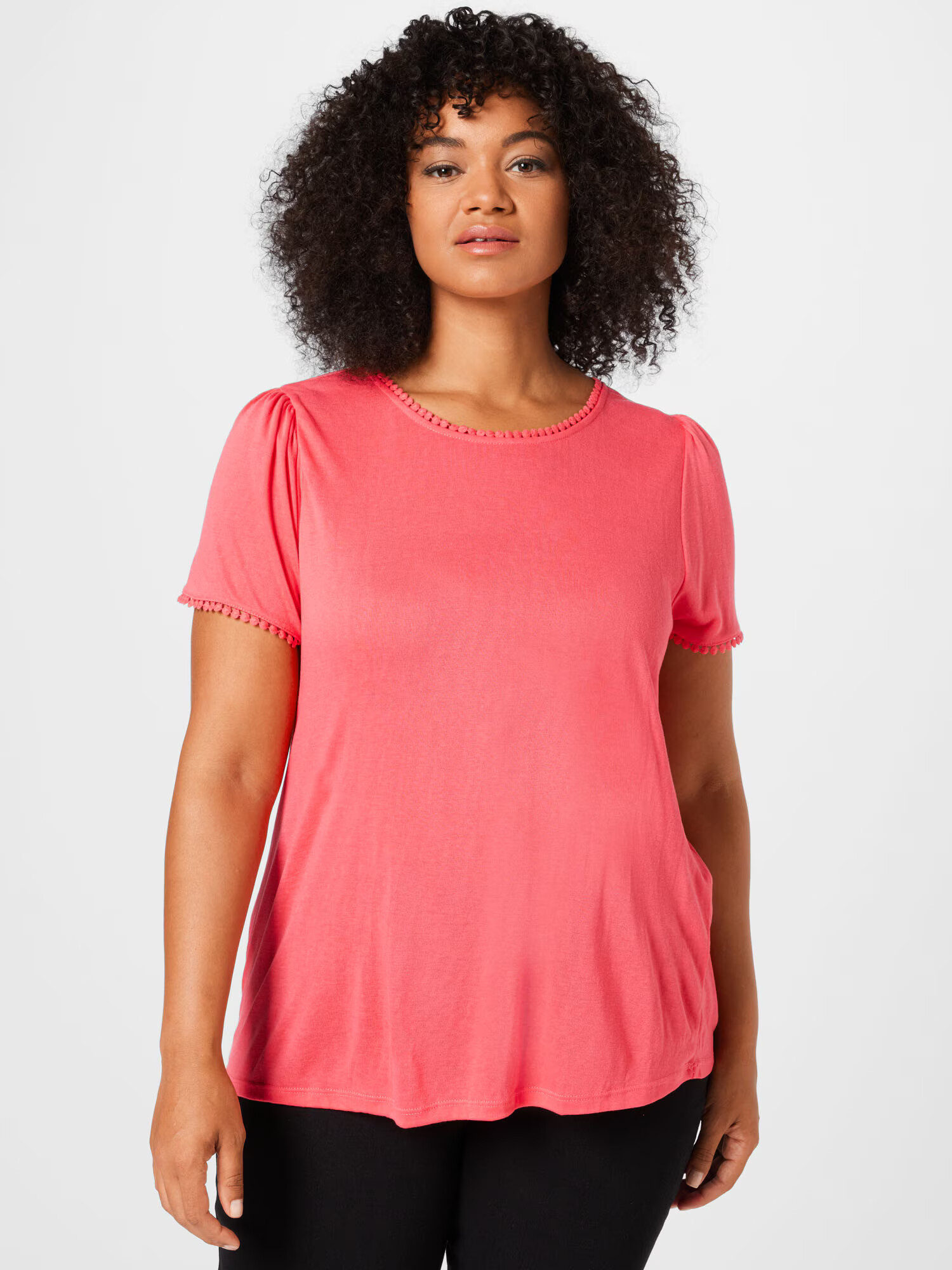 ONLY Curve Tricou 'ARIANA' roz - Pled.ro