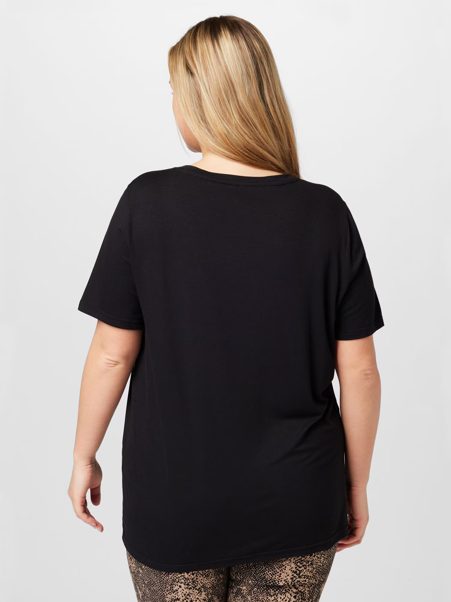 ONLY Curve Tricou 'GITTA' negru - Pled.ro