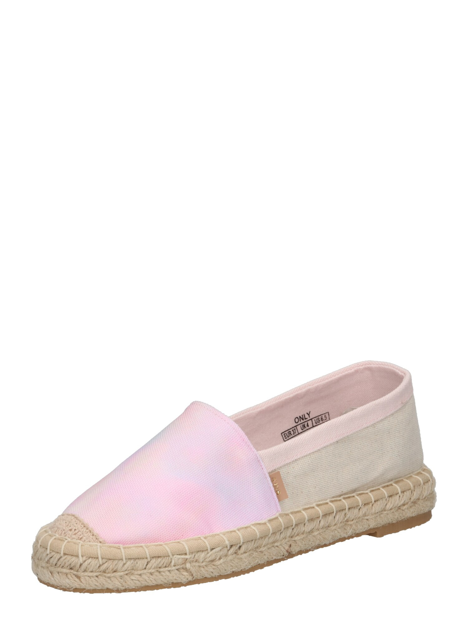 ONLY Espadrile bej / roz - Pled.ro