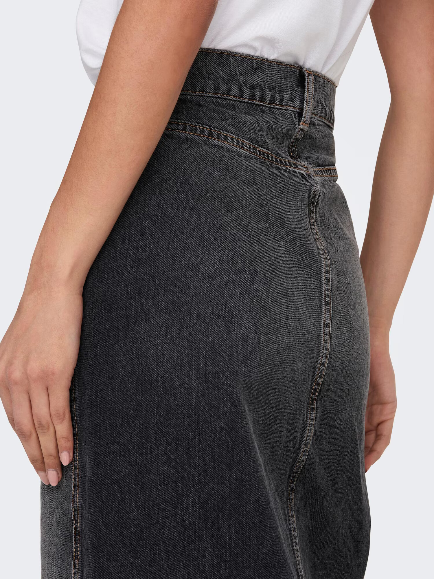 ONLY Fustă 'Cilla' negru denim - Pled.ro