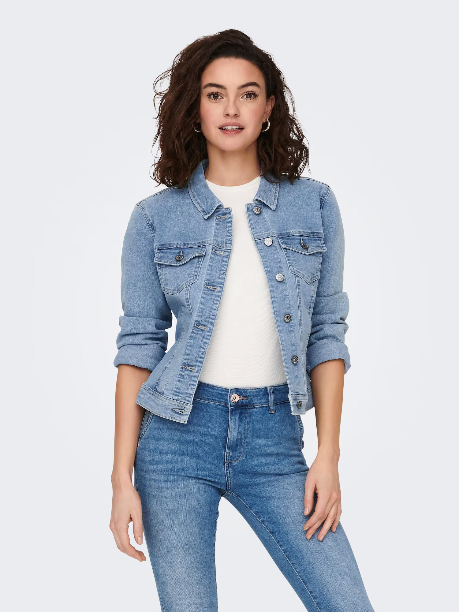 ONLY Geacă de primăvară-toamnă 'Wonder' albastru denim - Pled.ro