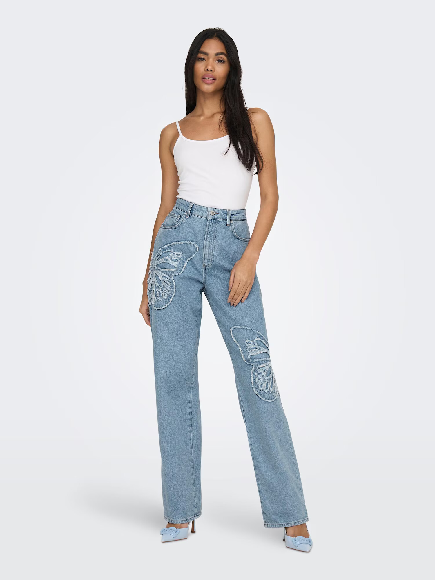 ONLY Jeans albastru denim - Pled.ro