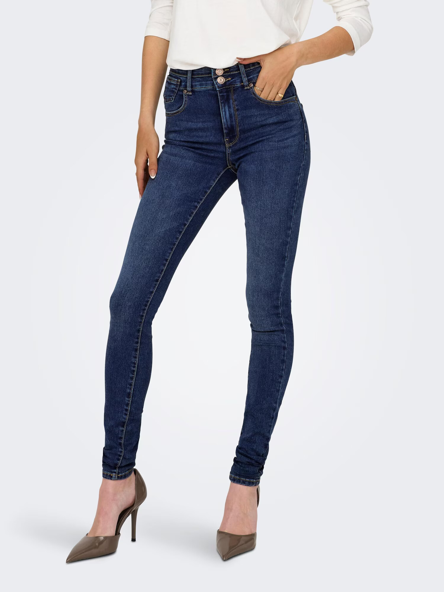 ONLY Jeans albastru denim - Pled.ro