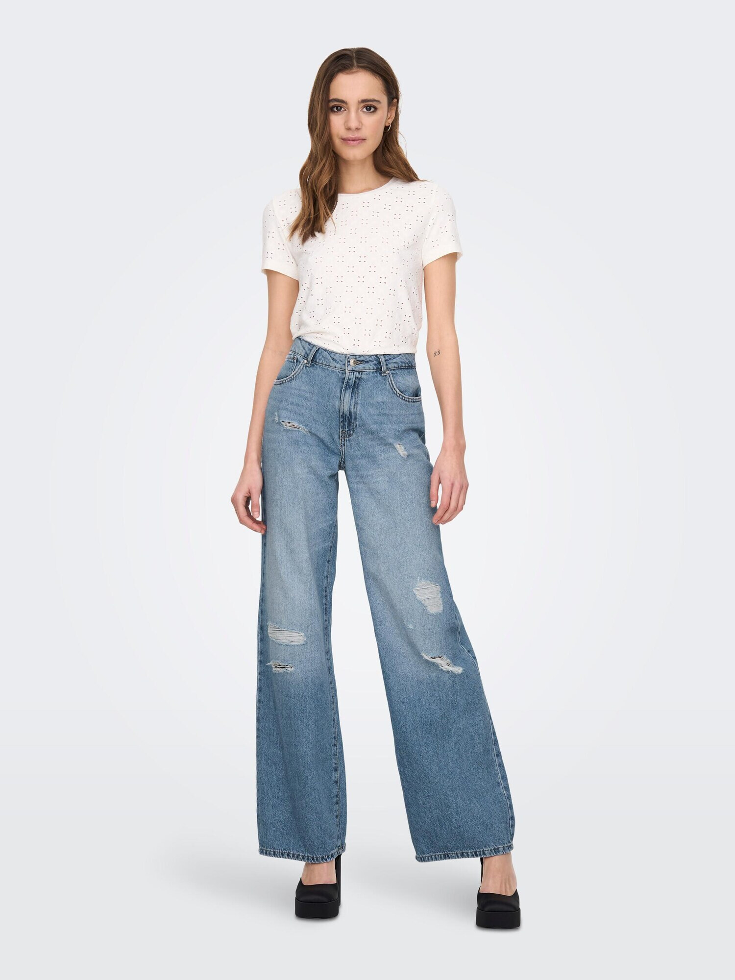 ONLY Jeans albastru denim - Pled.ro