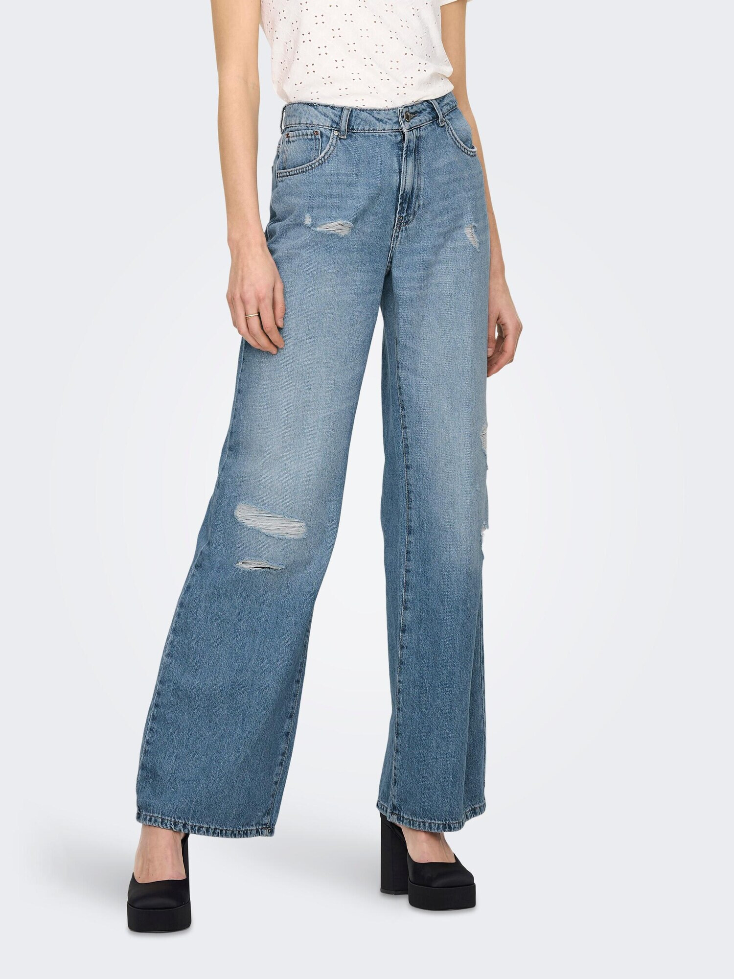 ONLY Jeans albastru denim - Pled.ro