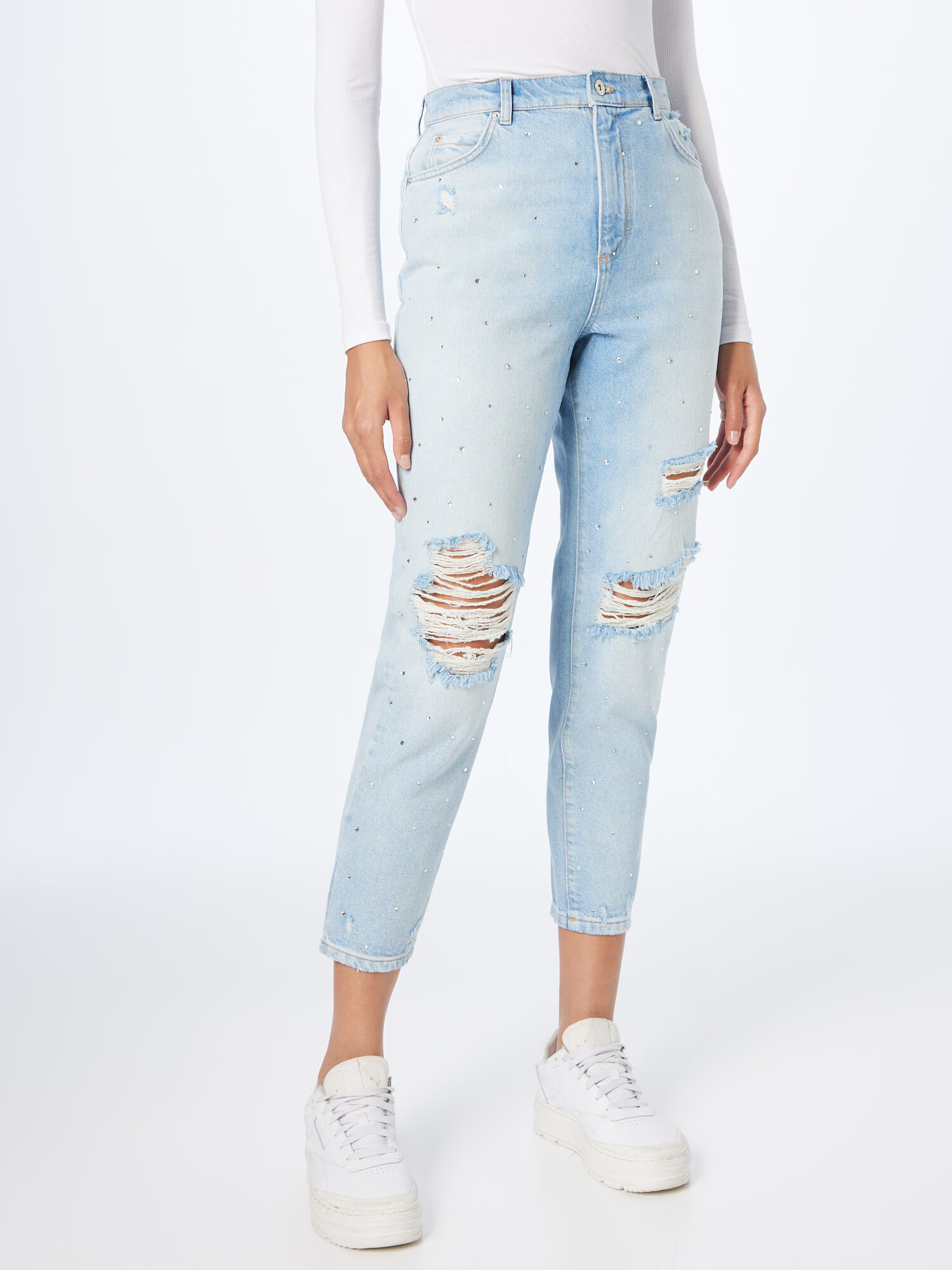 ONLY Jeans albastru deschis - Pled.ro