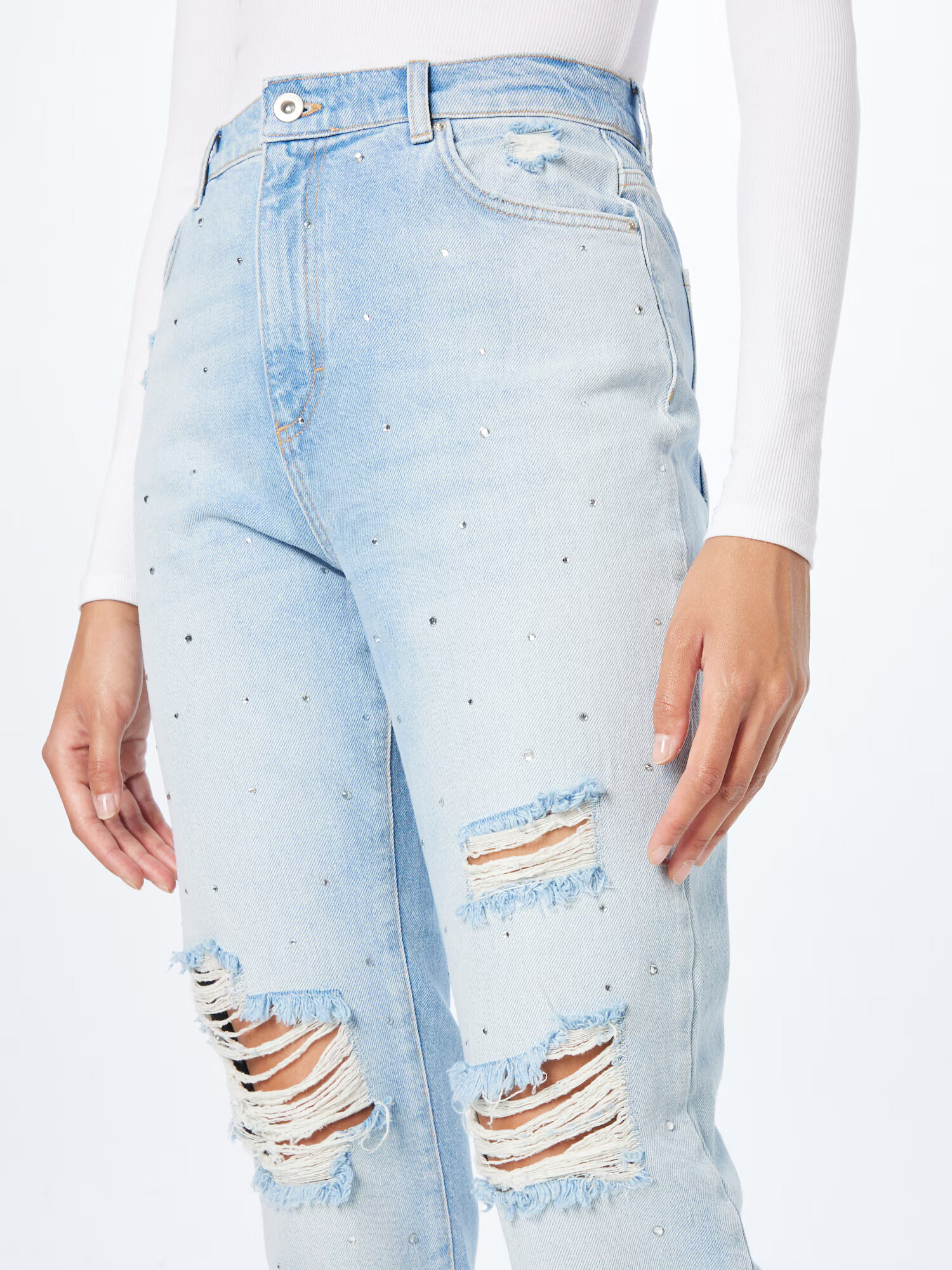 ONLY Jeans albastru deschis - Pled.ro