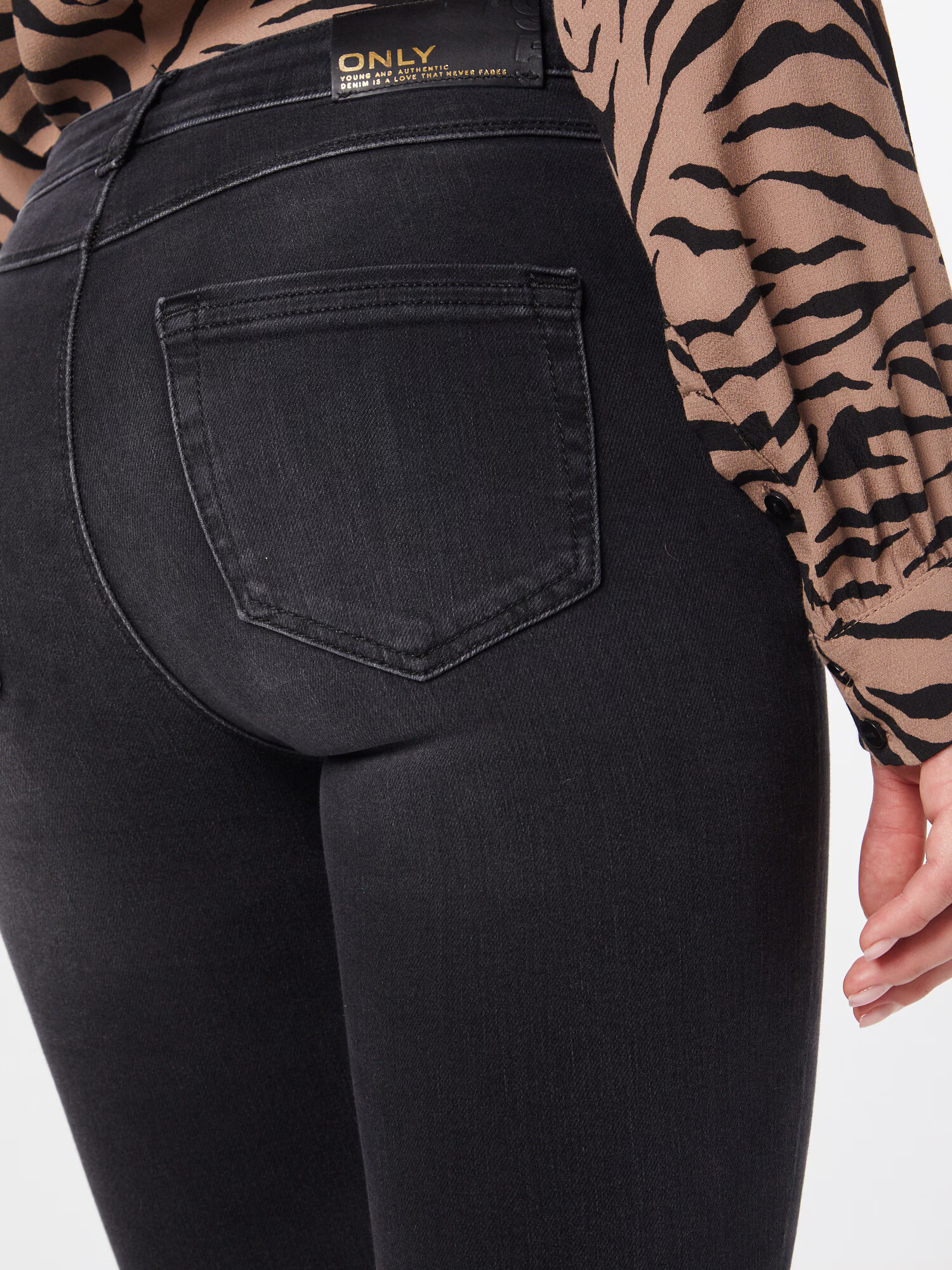 ONLY Jeans 'BLUSH' negru denim - Pled.ro