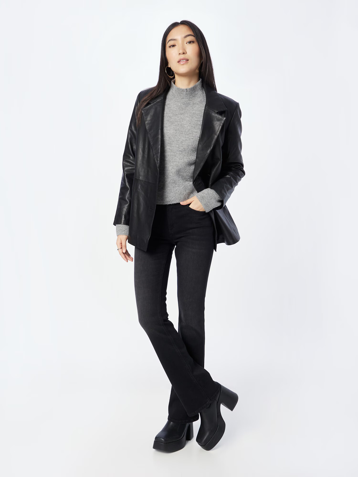 ONLY Jeans 'BLUSH' negru denim - Pled.ro