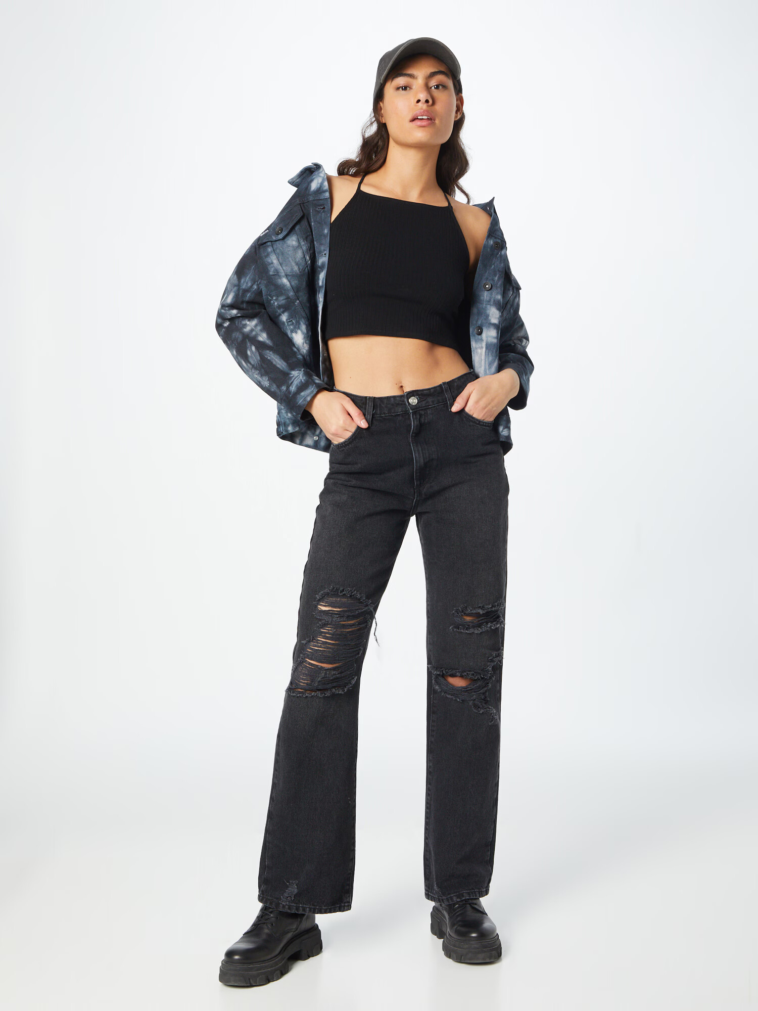 ONLY Jeans 'Camille' negru denim - Pled.ro