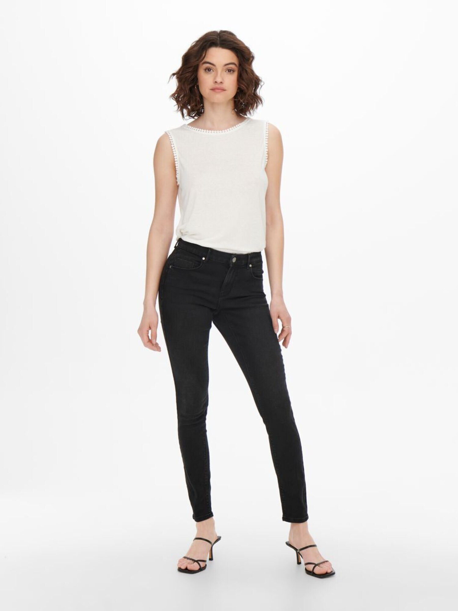 ONLY Jeans 'Daisy' negru denim - Pled.ro