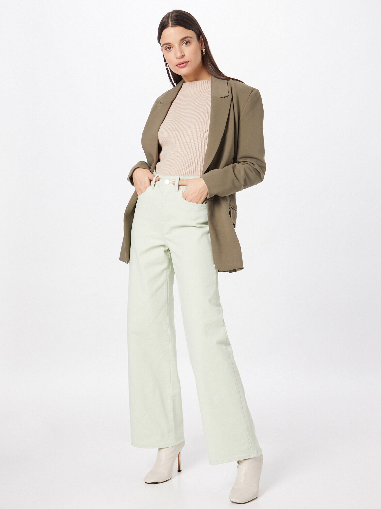 ONLY Jeans 'HOPE' verde pastel - Pled.ro