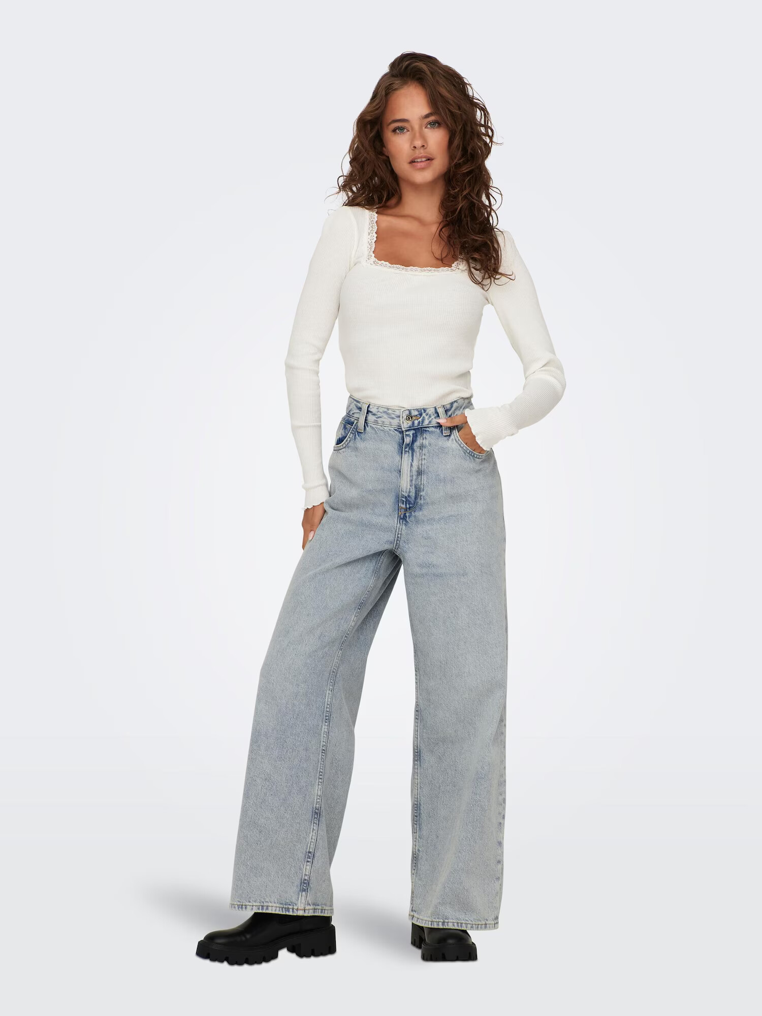 ONLY Jeans 'Jayne' albastru deschis - Pled.ro