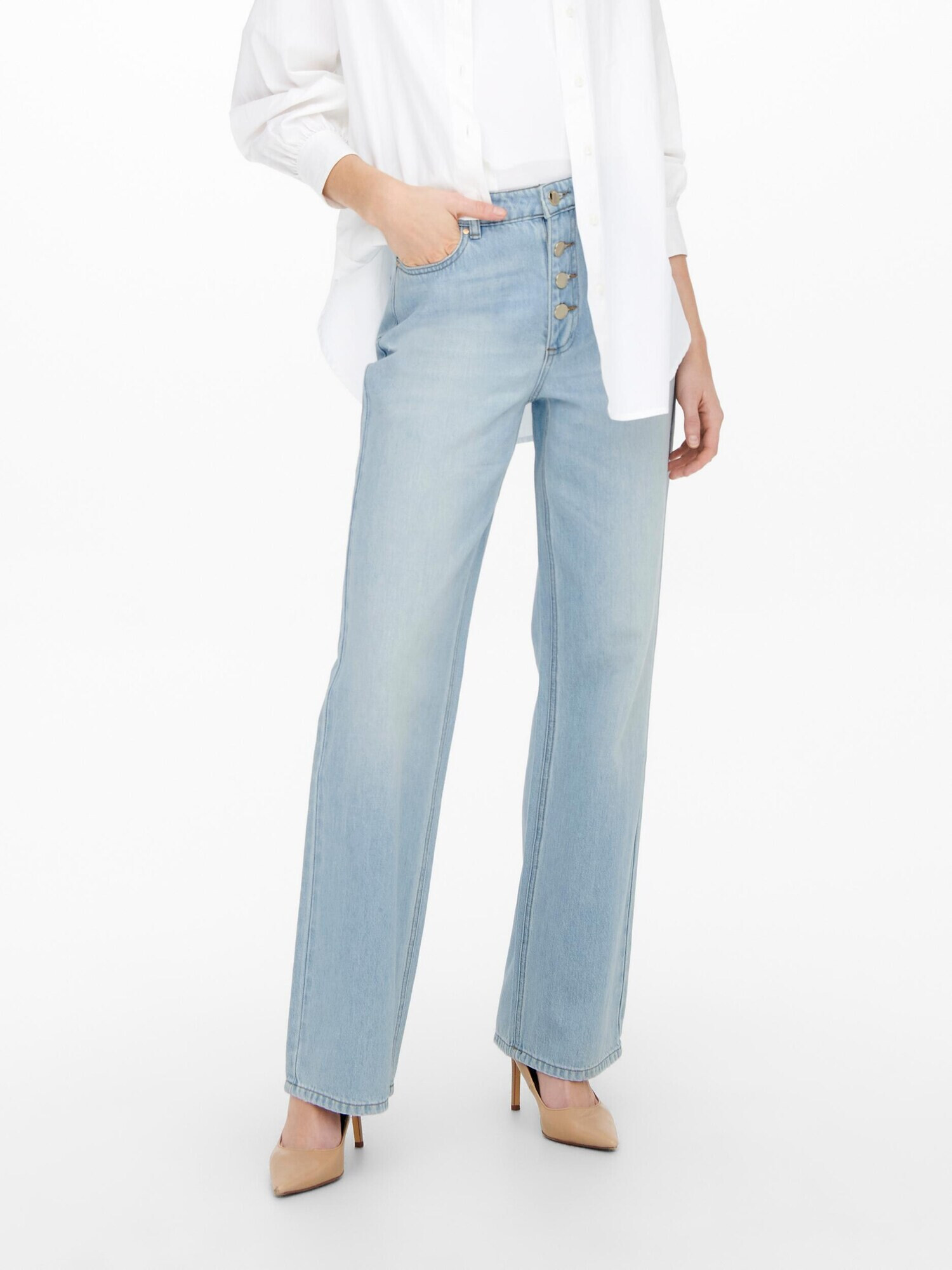 ONLY Jeans 'Molly' albastru deschis - Pled.ro