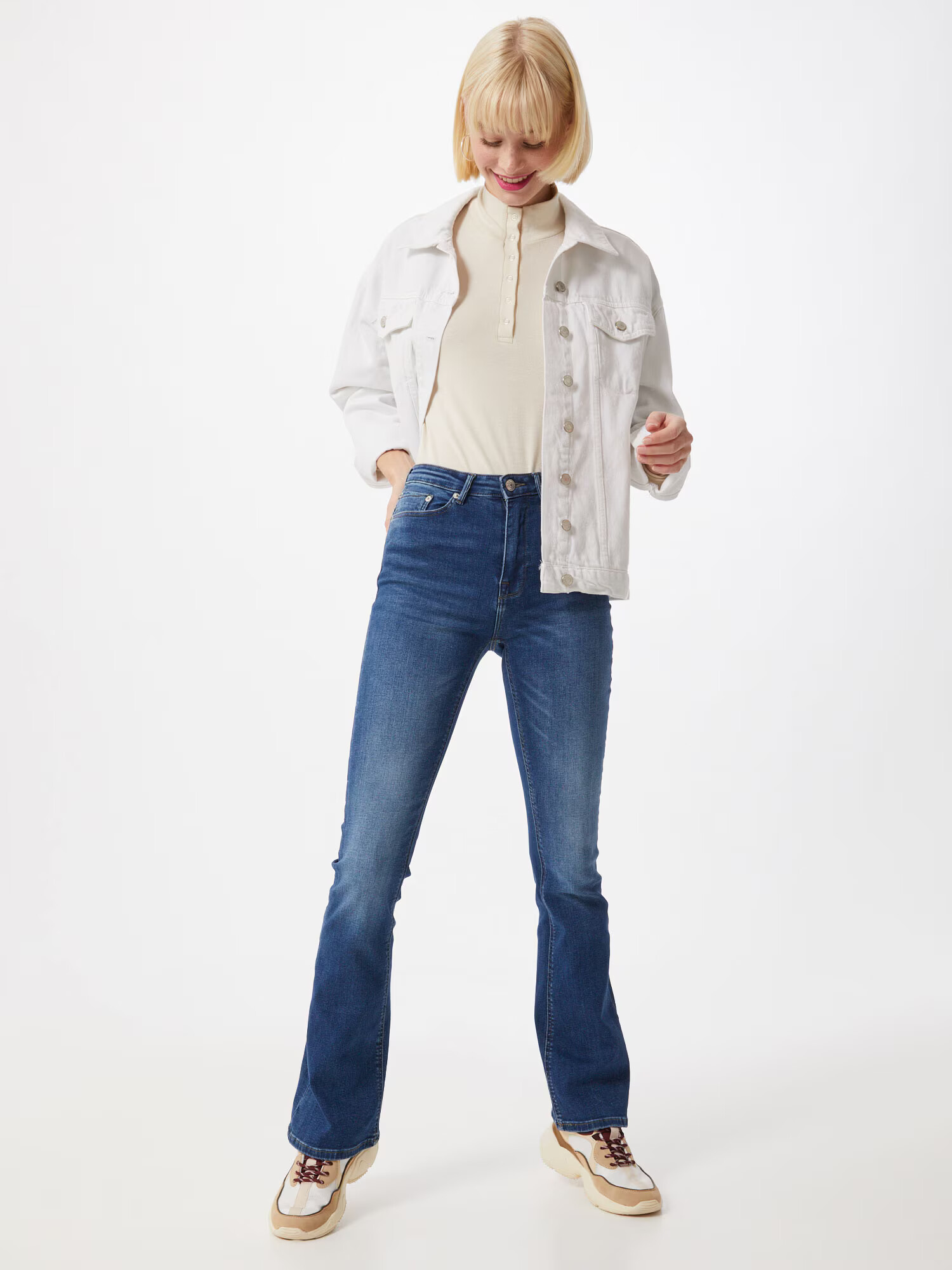 ONLY Jeans 'ONLPAOLA' albastru denim - Pled.ro