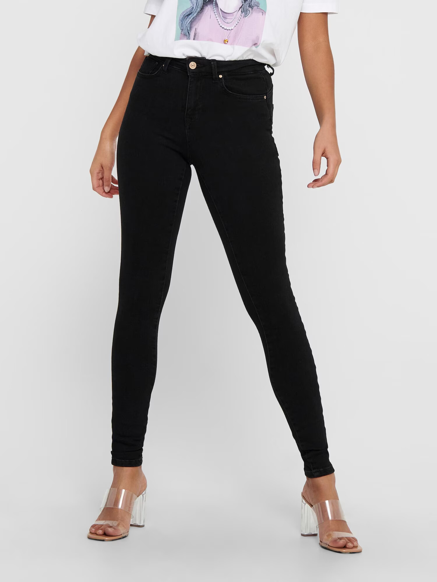 ONLY Jeans 'Power' negru denim - Pled.ro