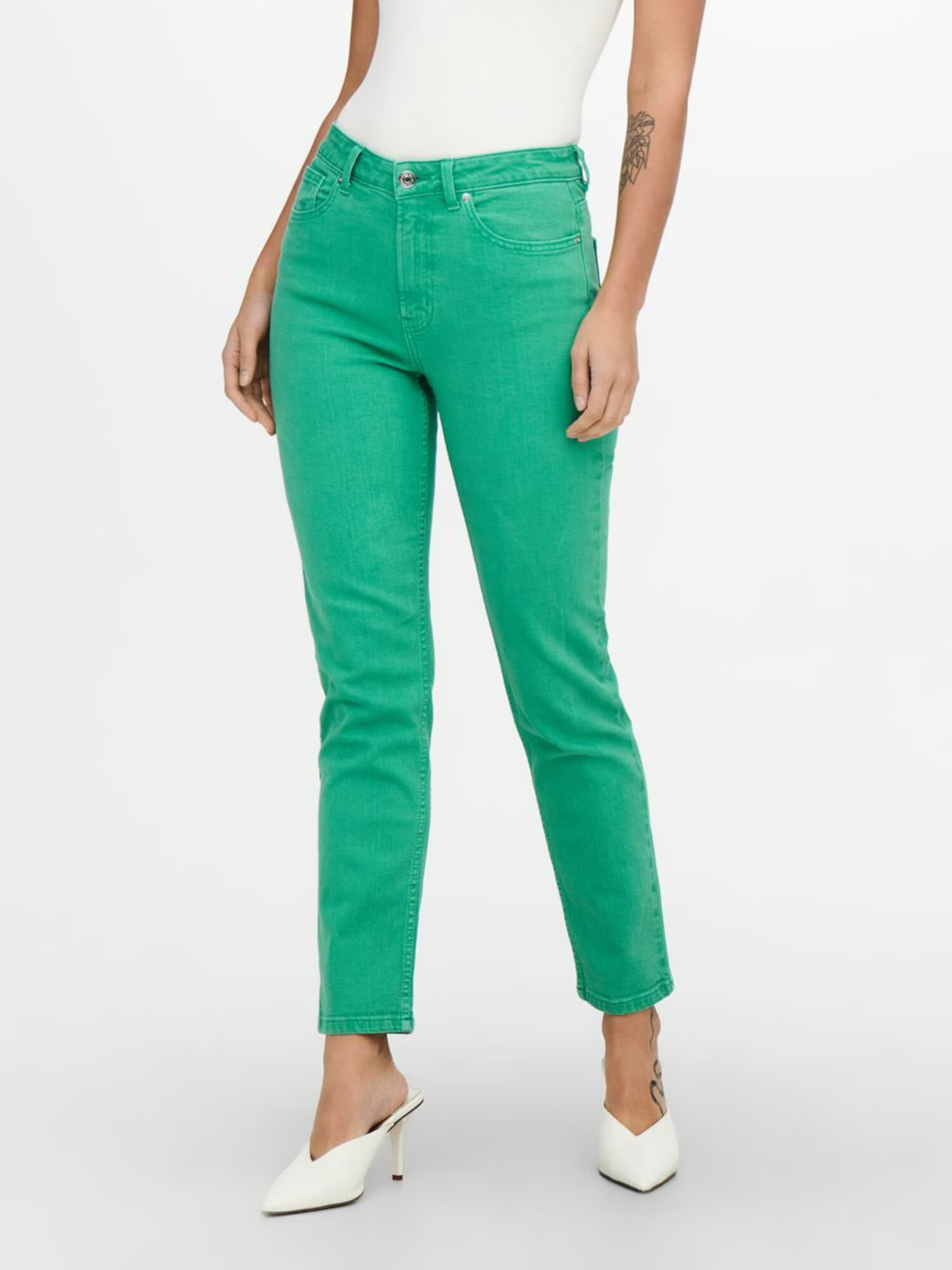 ONLY Jeans verde - Pled.ro