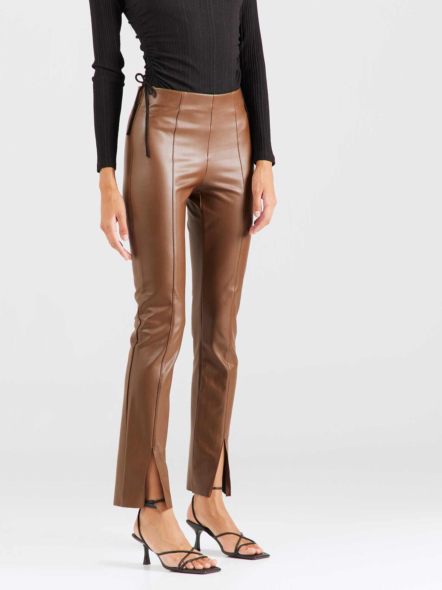 ONLY Leggings 'Livia' maro caramel - Pled.ro