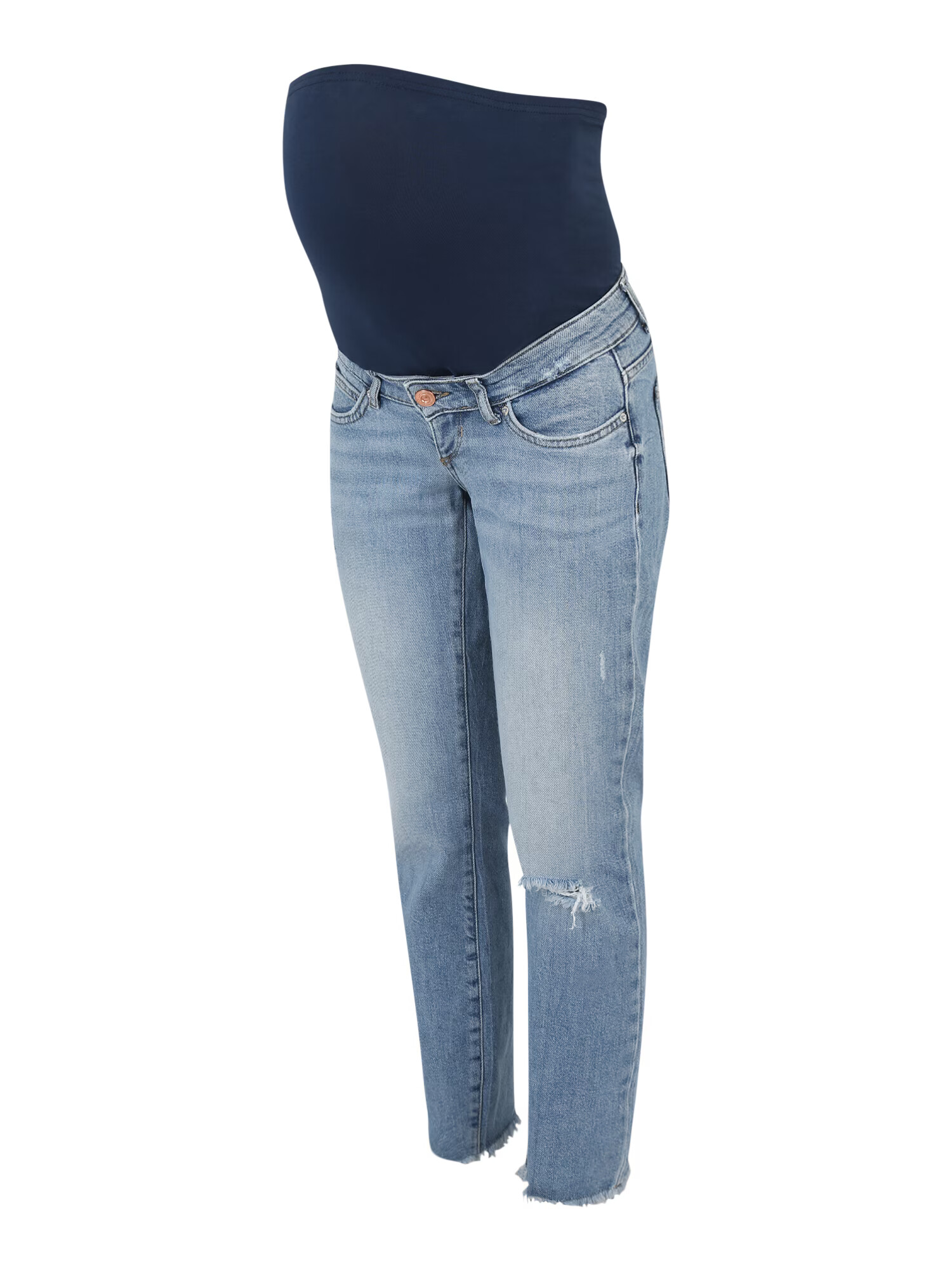 Only Maternity Jeans albastru - Pled.ro