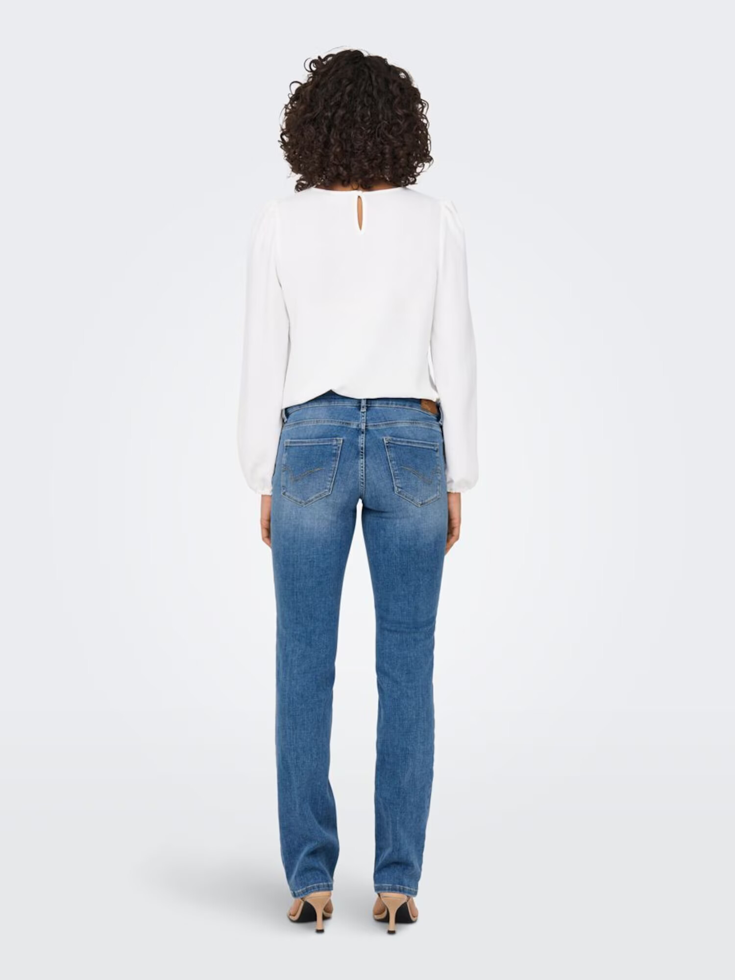 Only Maternity Jeans albastru denim - Pled.ro