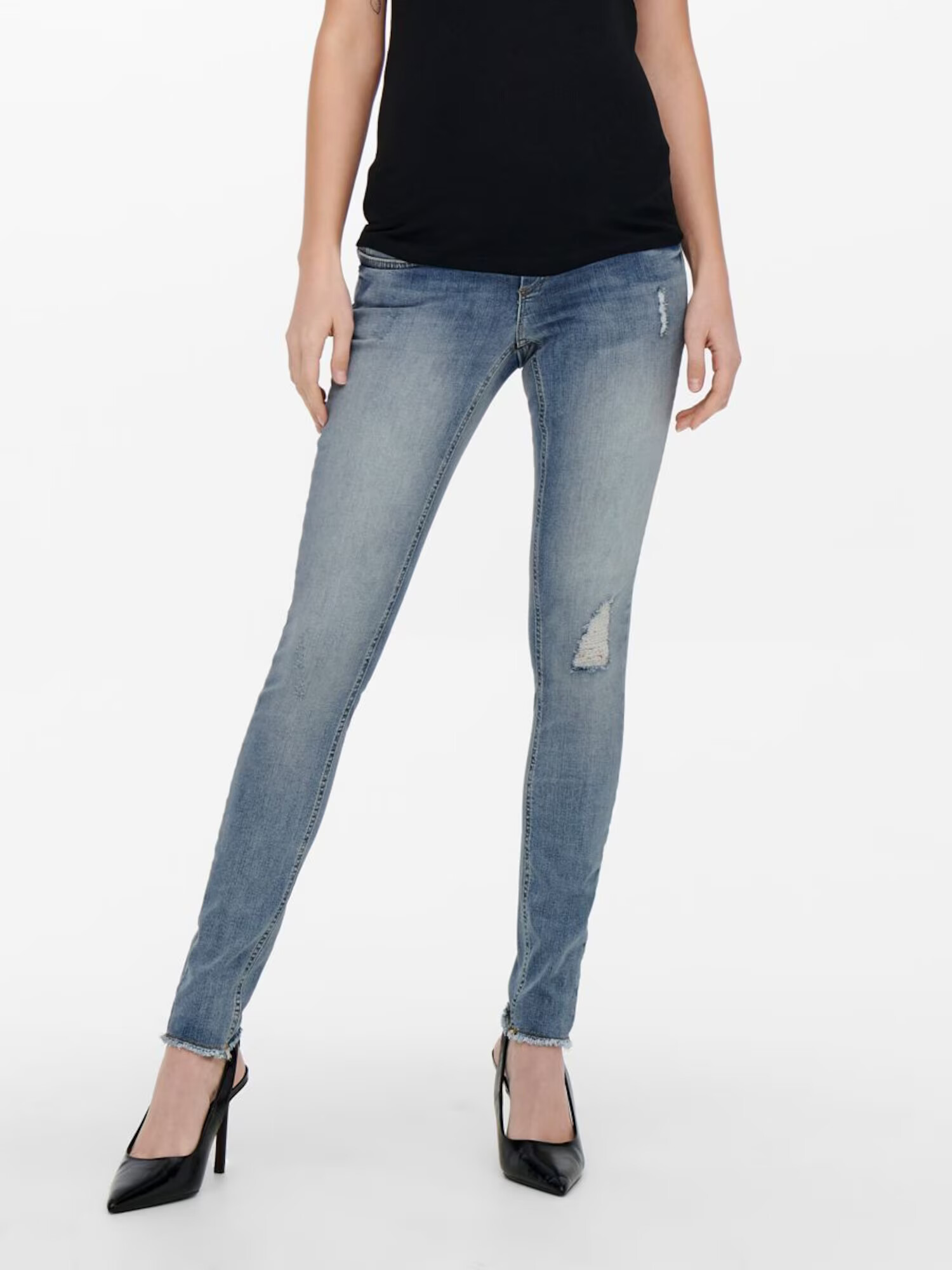 Only Maternity Jeans 'Blush' albastru denim - Pled.ro