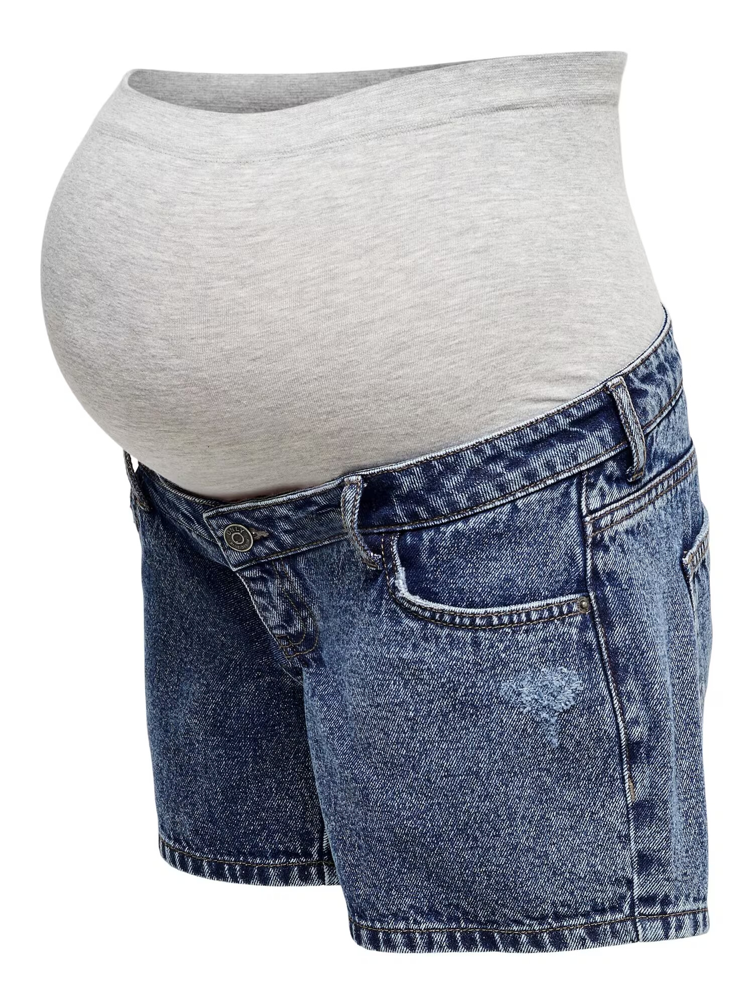 Only Maternity Jeans 'Jagger' albastru închis / gri amestecat - Pled.ro