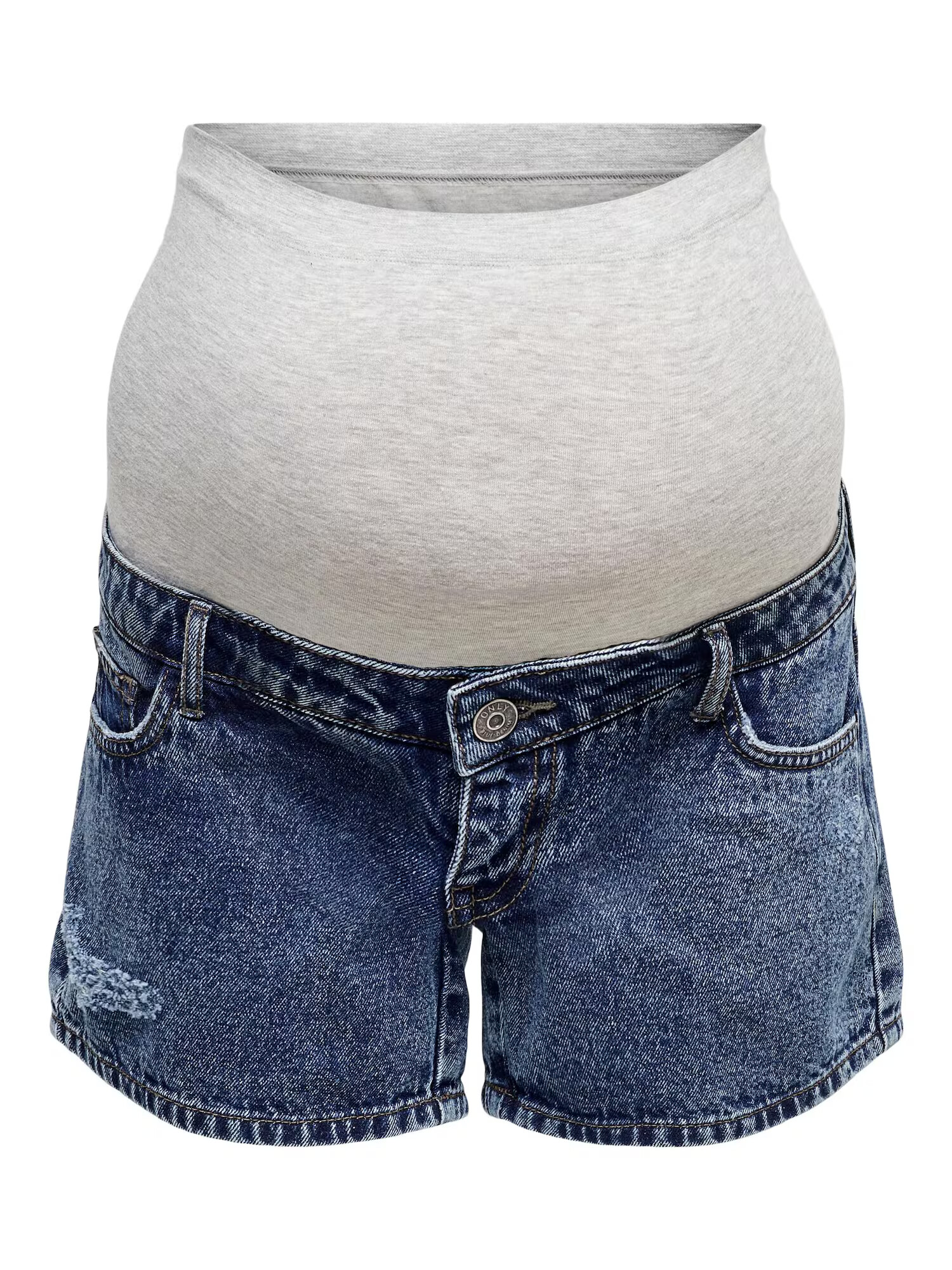 Only Maternity Jeans 'Jagger' albastru închis / gri amestecat - Pled.ro