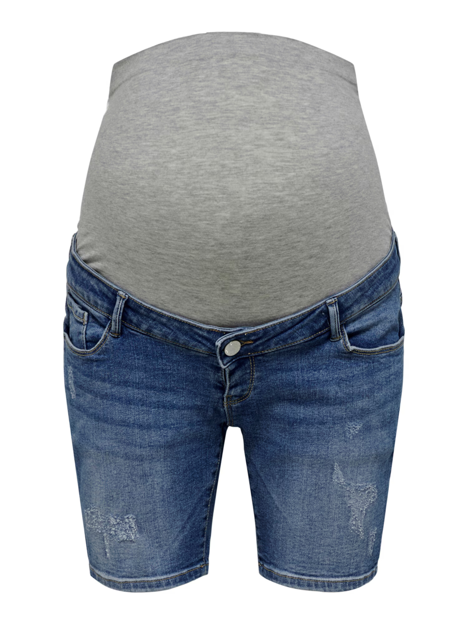 Only Maternity Jeans 'Laola' albastru denim / gri amestecat - Pled.ro