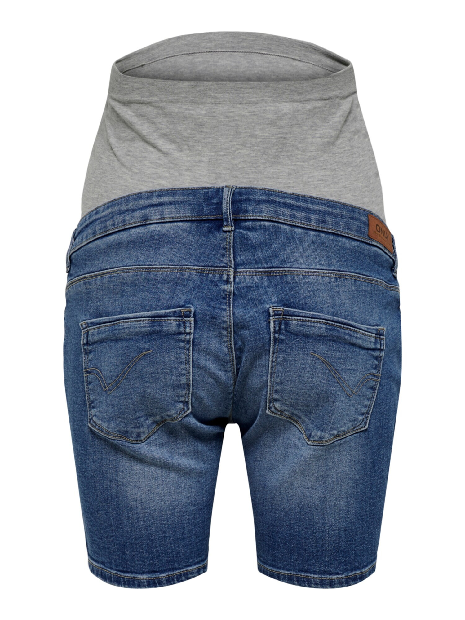 Only Maternity Jeans 'Laola' albastru denim / gri amestecat - Pled.ro