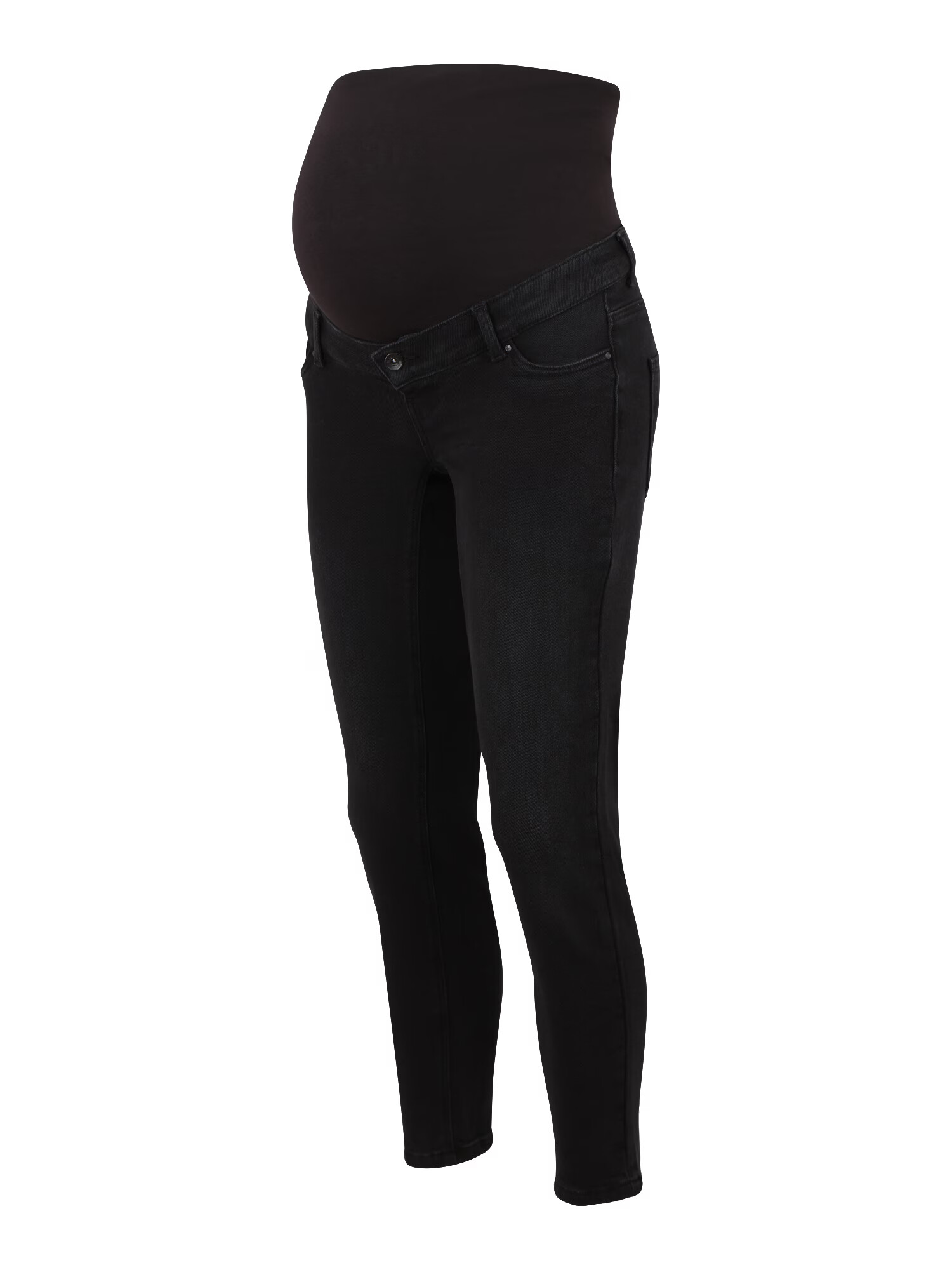 Only Maternity Jeans negru denim - Pled.ro