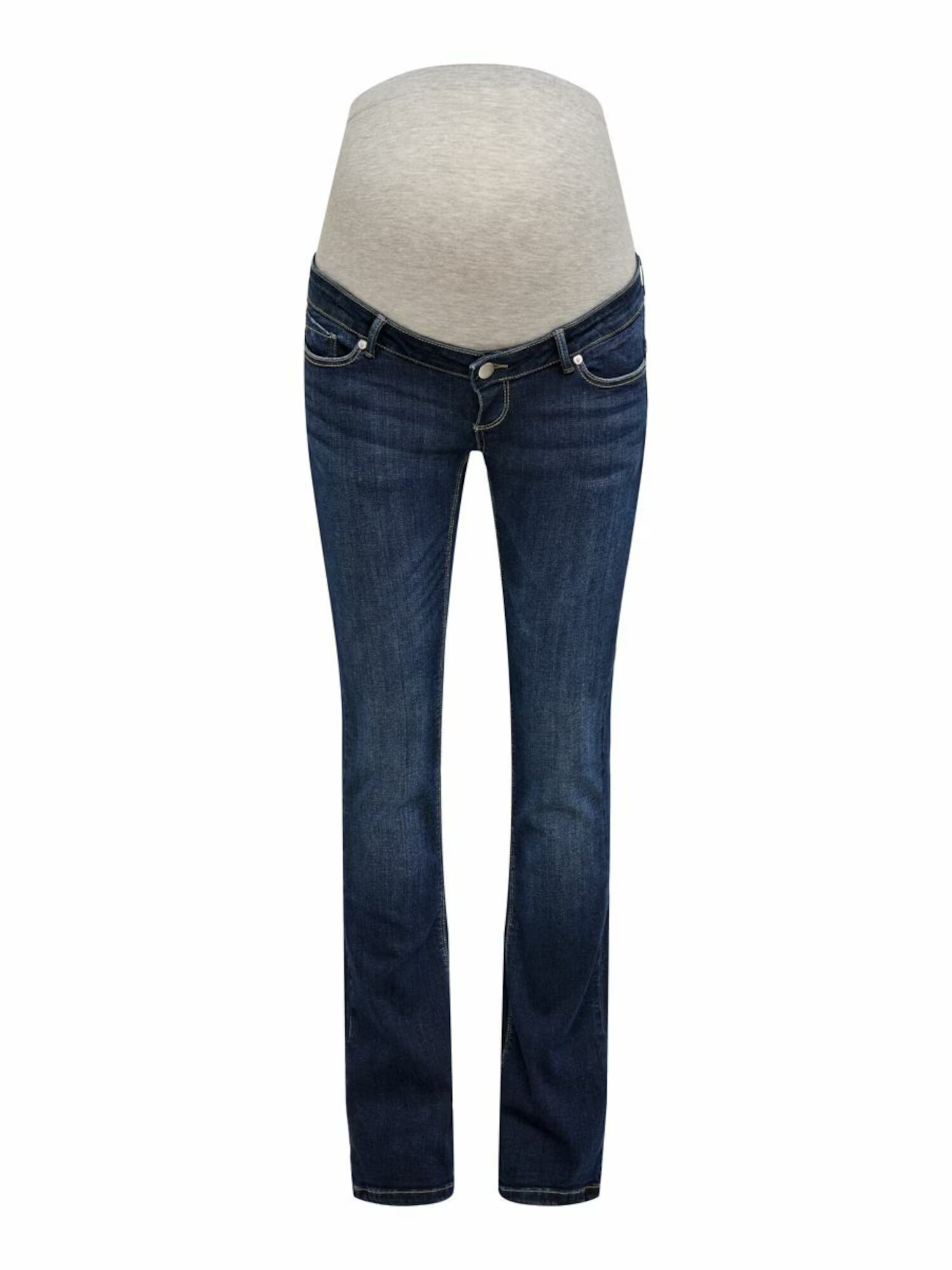 Only Maternity Jeans 'Paola' albastru denim / gri amestecat - Pled.ro