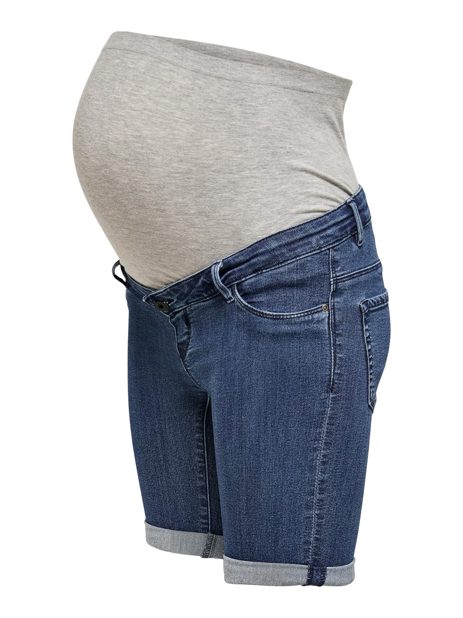 Only Maternity Jeans 'Rain' albastru denim / gri amestecat - Pled.ro