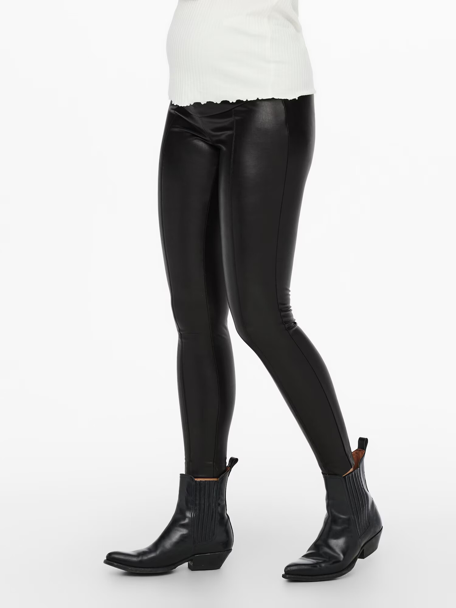 Only Maternity Leggings 'Hanna' negru - Pled.ro