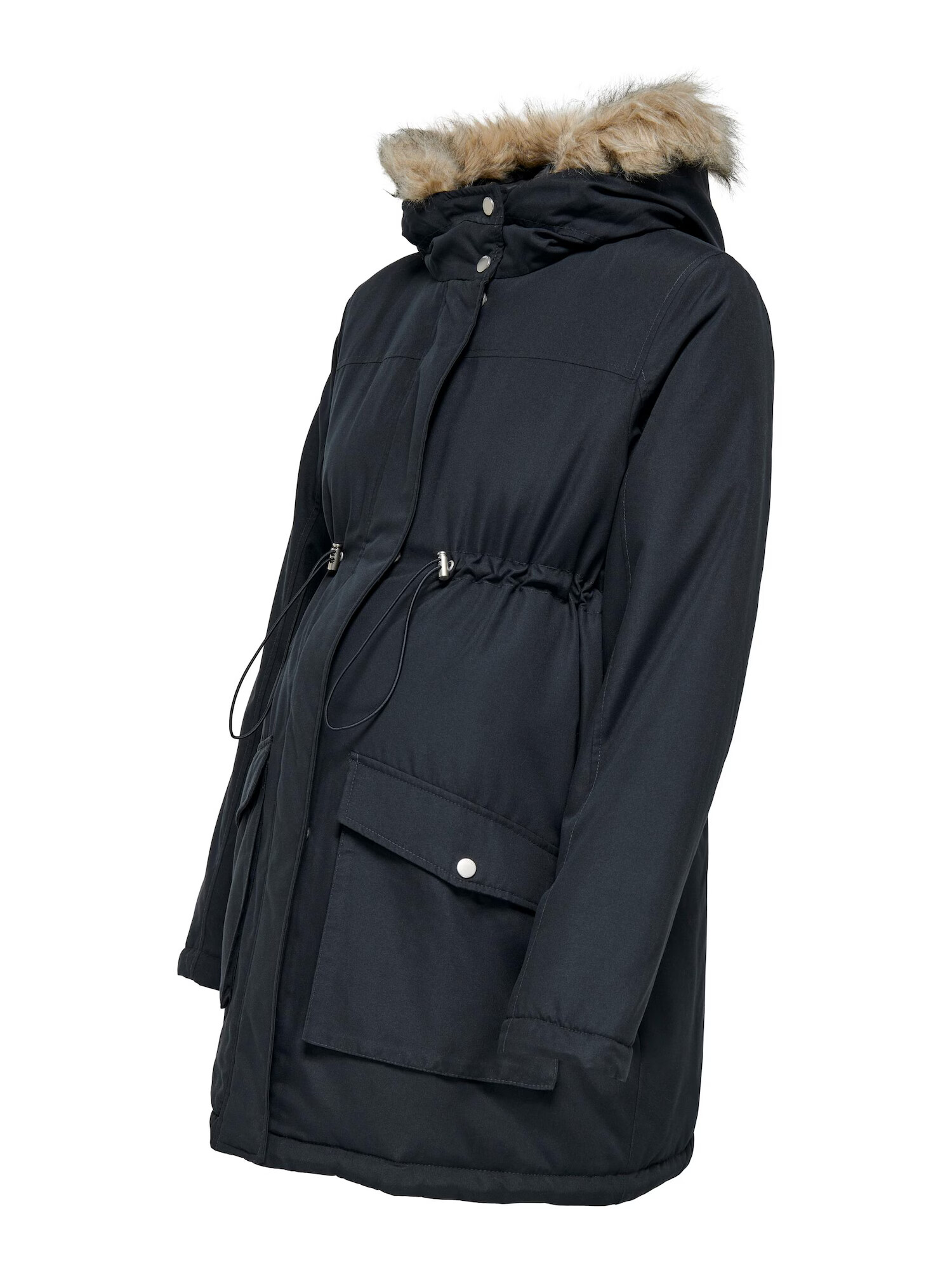 Only Maternity Parka de iarnă 'Lucia' bej amestecat / albastru marin - Pled.ro