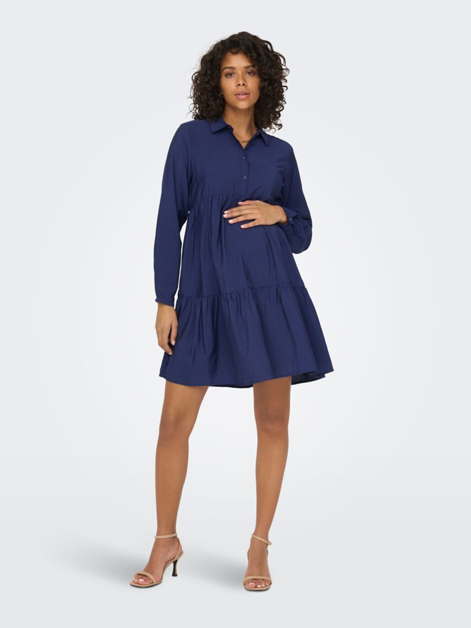 Only Maternity Rochie indigo - Pled.ro