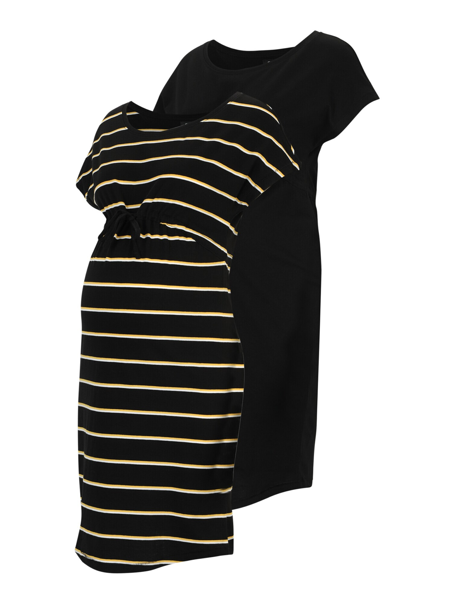 Only Maternity Rochie 'MAY' galben / negru - Pled.ro