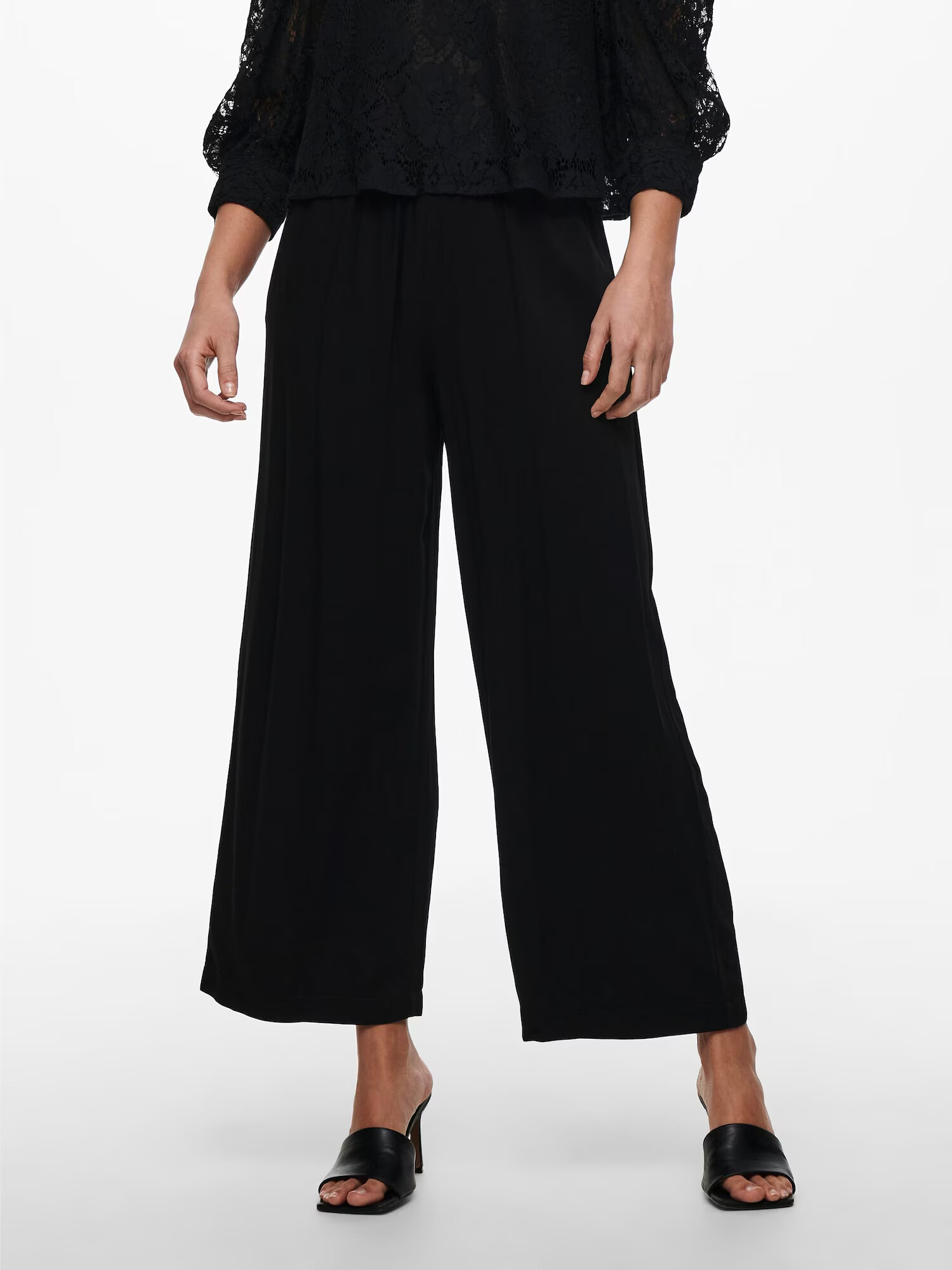 ONLY Pantaloni 'Caly' negru - Pled.ro