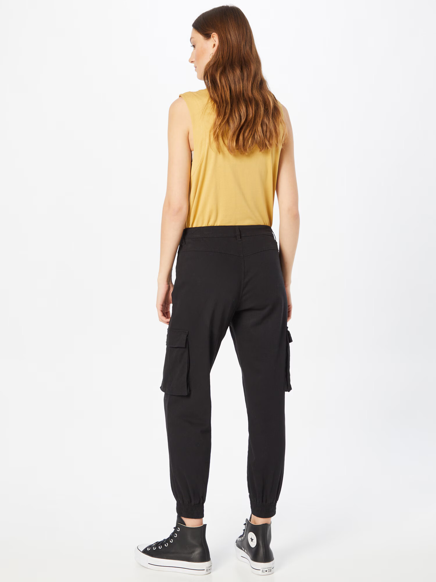 ONLY Pantaloni cu buzunare 'Betsy' negru - Pled.ro