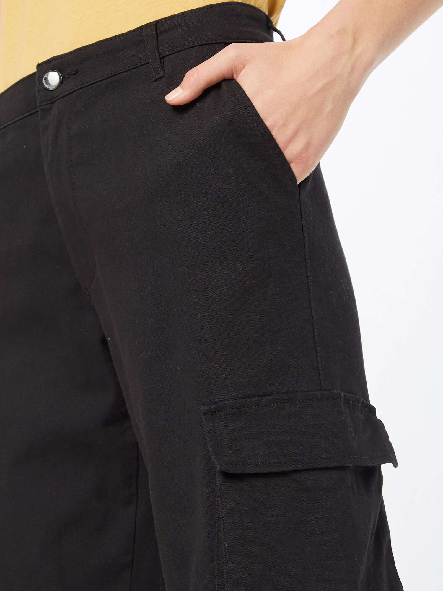 ONLY Pantaloni cu buzunare 'Betsy' negru - Pled.ro