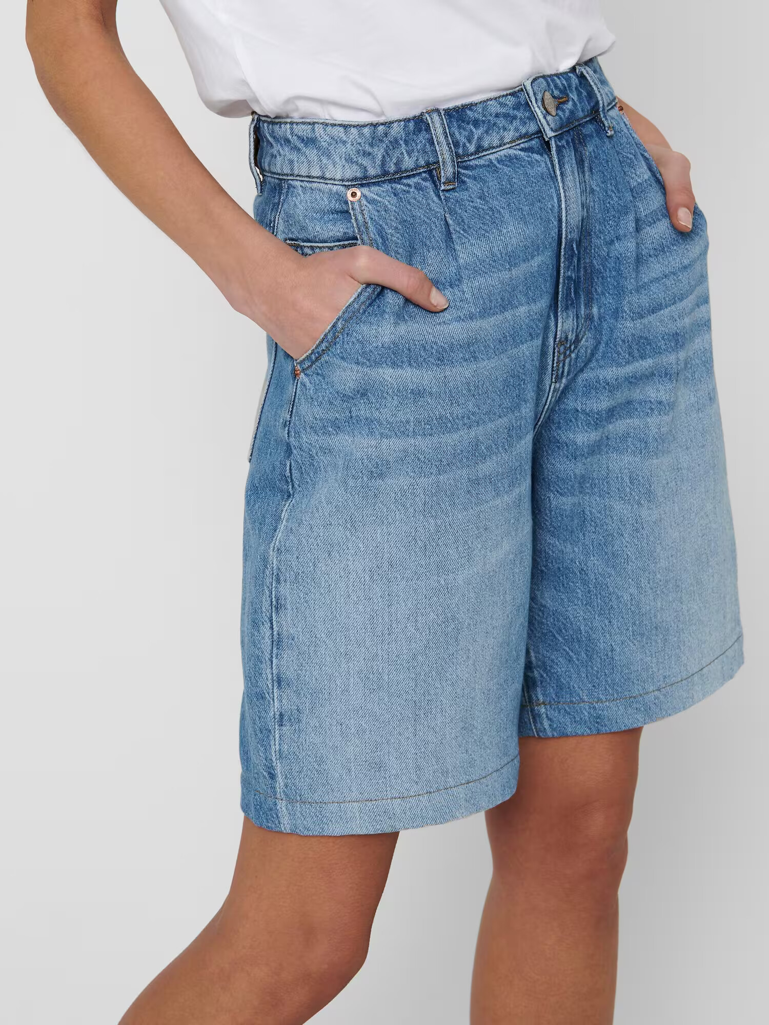 ONLY Pantaloni cu cute 'Verna' albastru denim - Pled.ro