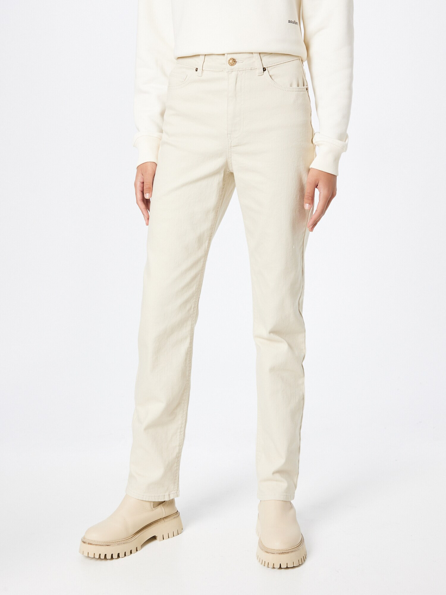 ONLY Pantaloni 'EMILY' bej - Pled.ro