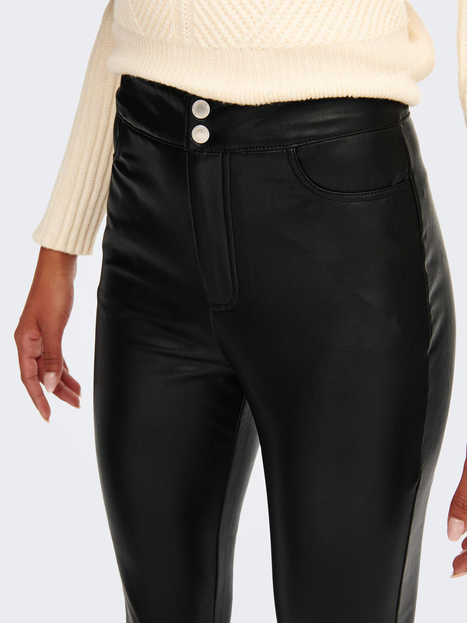 ONLY Pantaloni 'Jessie' negru - Pled.ro