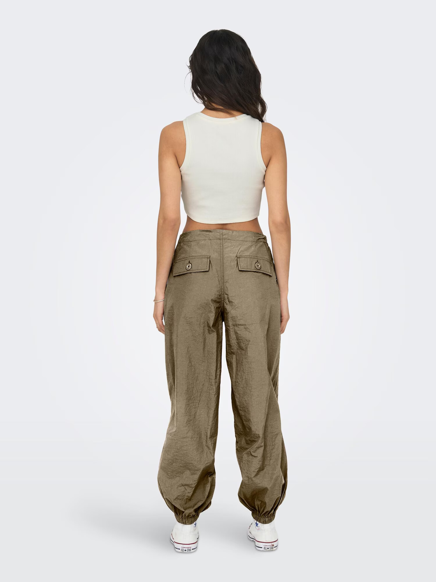 ONLY Pantaloni 'JOAN' kaki - Pled.ro