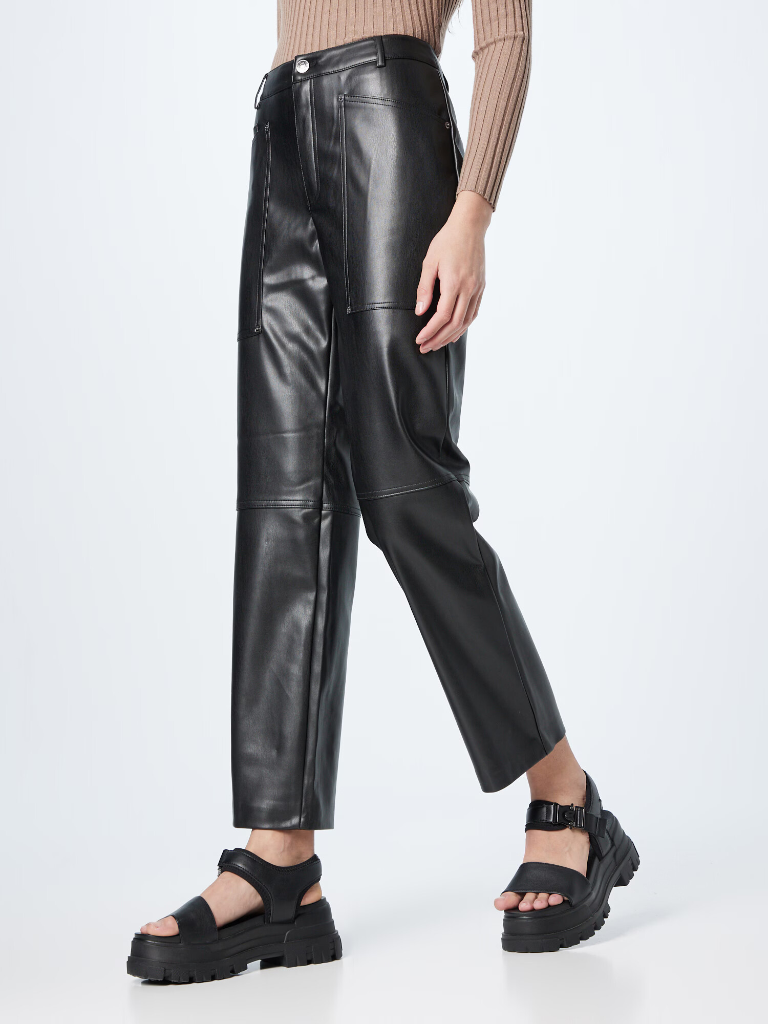 ONLY Pantaloni 'Larson' negru - Pled.ro