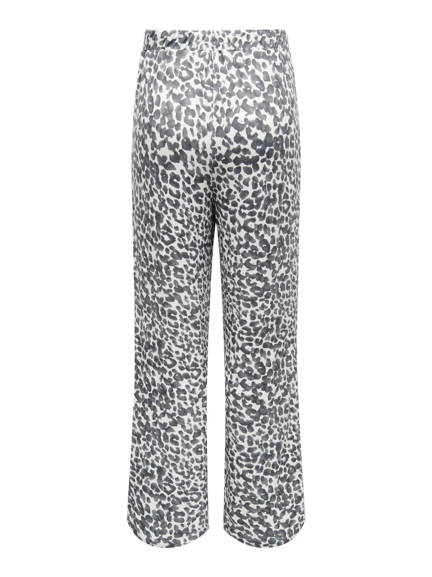 ONLY Pantaloni 'LEANA' negru / alb - Pled.ro