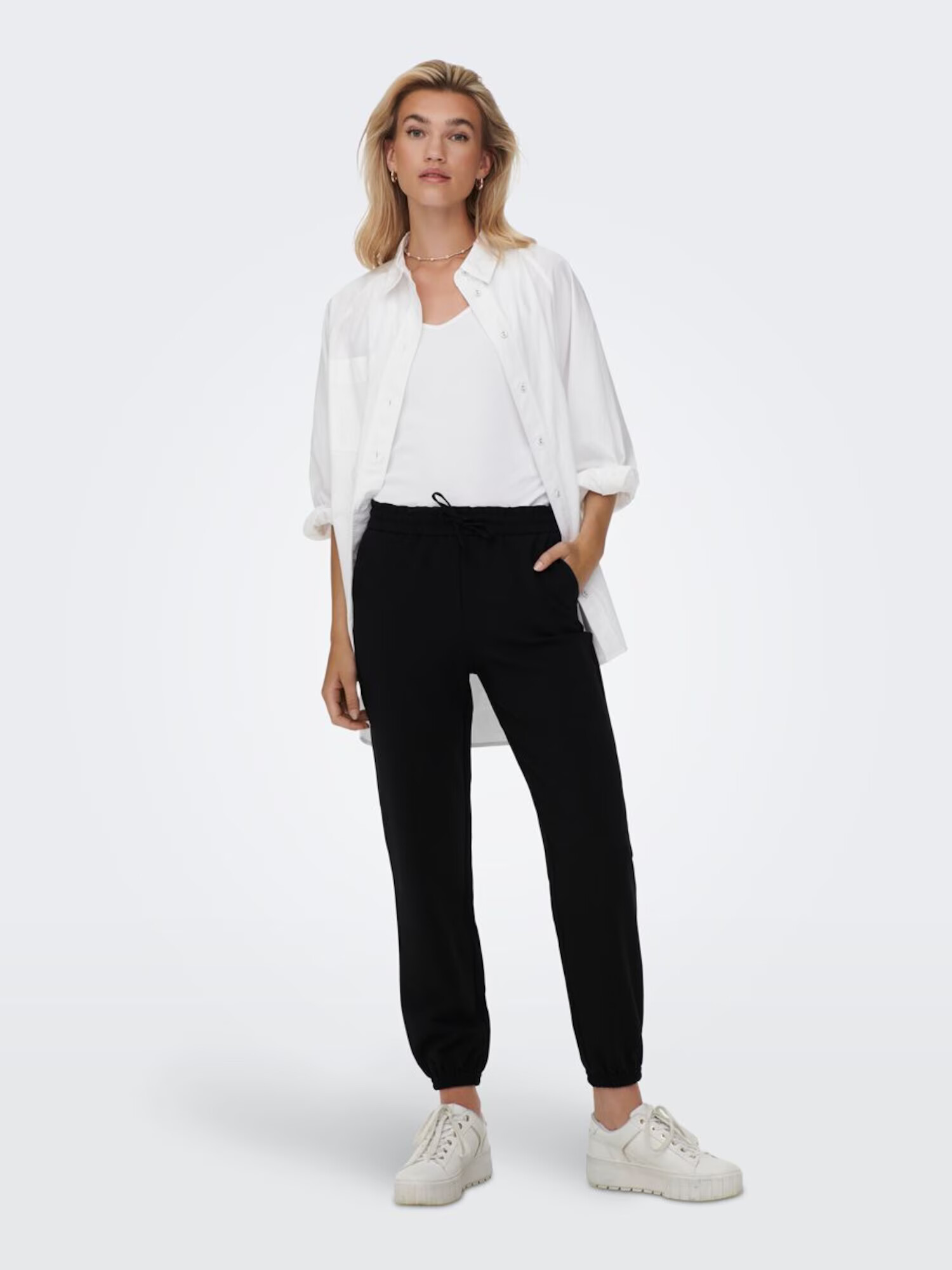 ONLY Pantaloni 'Milian' negru - Pled.ro