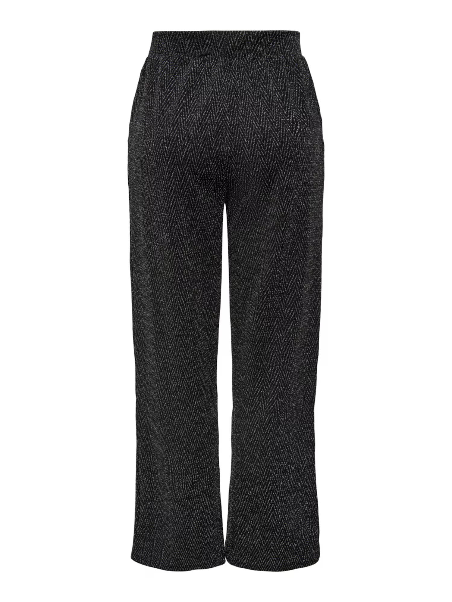 ONLY Pantaloni 'Ziggy' negru / argintiu - Pled.ro